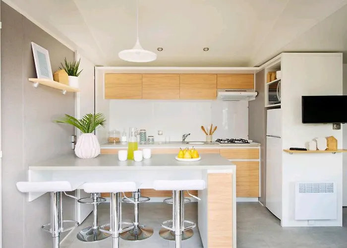 Kemp Mobil-home Avec Terrasse A - Api-1-52-1421 *